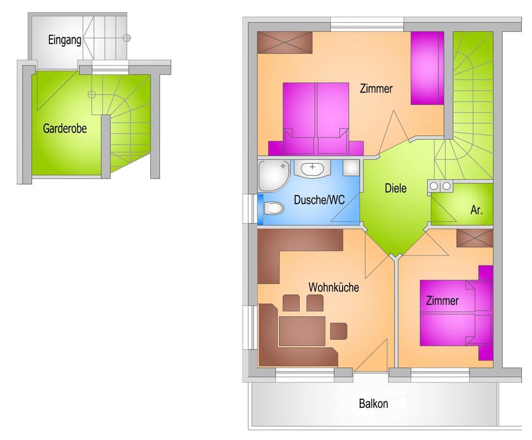 Apartament Apart Miriam Schwendau Zewnętrze zdjęcie